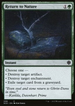 Return to Nature - Starter Commander Decks (Common) [SCD-206]