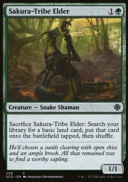 Sakura-Tribe Elder - Starter Commander Decks (Common) [SCD-208]