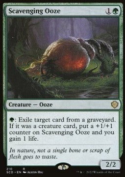 Scavenging Ooze - Starter Commander Decks (Rare) [SCD-210]