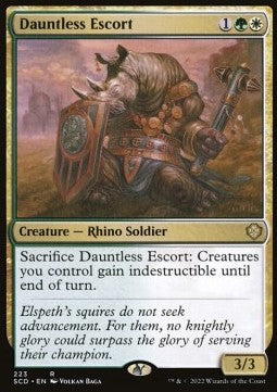 Dauntless Escort - Starter Commander Decks (Rare) [SCD-223]