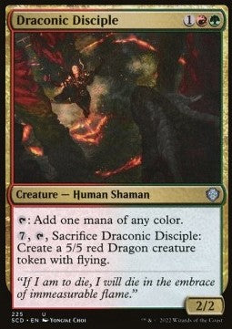 Draconic Disciple - Starter Commander Decks (Uncommon) [SCD-225]
