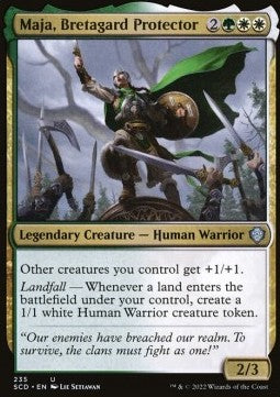 Maja, Bretagard Protector - Starter Commander Decks (Uncommon) [SCD-235]