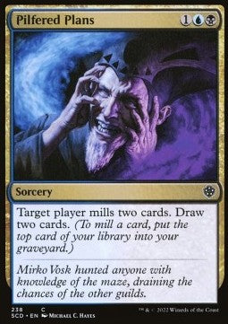 Pilfered Plans - Starter Commander Decks (Common) [SCD-238]