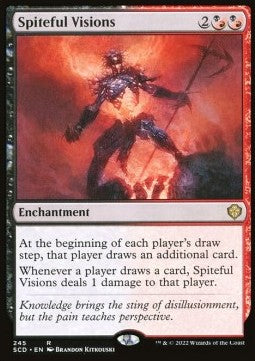 Spiteful Visions - Starter Commander Decks (Rare) [SCD-245]