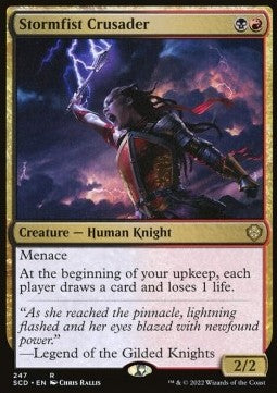 Stormfist Crusader - Starter Commander Decks (Rare) [SCD-247]