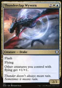 Thunderclap Wyvern - Starter Commander Decks (Uncommon) [SCD-251]
