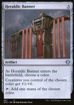 Heraldic Banner - Starter Commander Decks (Uncommon) [SCD-267]