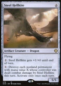 Steel Hellkite - Starter Commander Decks (Rare) [SCD-278]