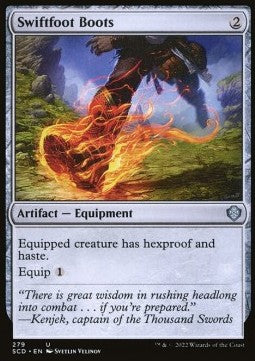 Swiftfoot Boots - Starter Commander Decks (Uncommon) [SCD-279]