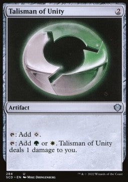 Talisman of Unity - Starter Commander Decks (Uncommon) [SCD-284]