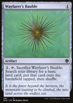 Wayfarer's Bauble - Starter Commander Decks (Common) [SCD-287]