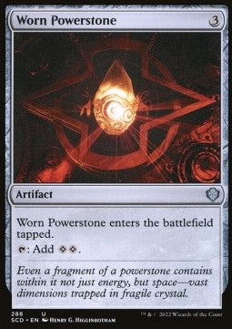 Worn Powerstone - Starter Commander Decks (Uncommon) [SCD-288]