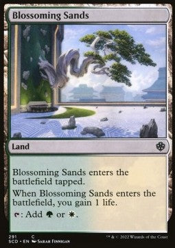 Blossoming Sands - Starter Commander Decks (Common) [SCD-291]