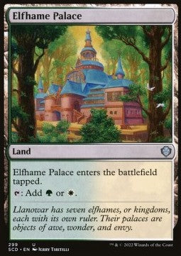 Elfhame Palace - Starter Commander Decks (Uncommon) [SCD-299]