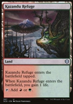 Kazandu Refuge - Starter Commander Decks (Uncommon) [SCD-307]