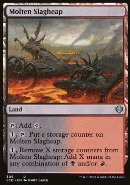 Molten Slagheap - Starter Commander Decks (Uncommon) [SCD-309]