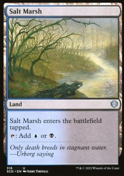 Salt Marsh - Starter Commander Decks (Uncommon) [SCD-316]