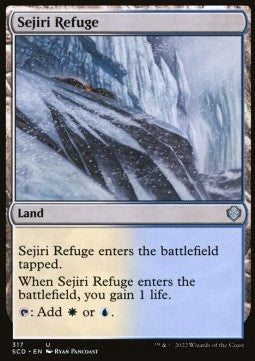 Sejiri Refuge - Starter Commander Decks (Uncommon) [SCD-317]