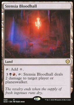 Stensia Bloodhall - Starter Commander Decks (Rare) [SCD-320]