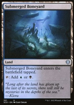 Submerged Boneyard - Starter Commander Decks (Uncommon) [SCD-321]