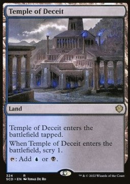 Temple of Deceit - Starter Commander Decks (Rare) [SCD-324]