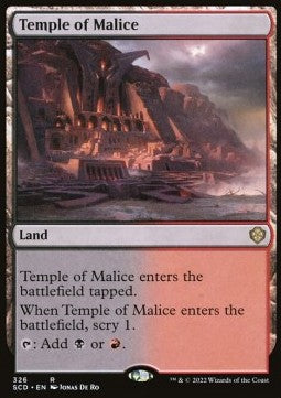 Temple of Malice - Starter Commander Decks (Rare) [SCD-326]