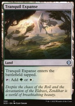 Tranquil Expanse - Starter Commander Decks (Uncommon) [SCD-330]