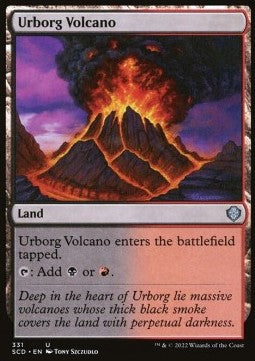 Urborg Volcano - Starter Commander Decks (Uncommon) [SCD-331]