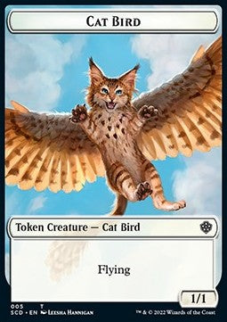 Cat Bird Token (W 1/1) // Thopter Token (A 1/1) - Starter Commander Decks (Token) [SCD-T 5/24]