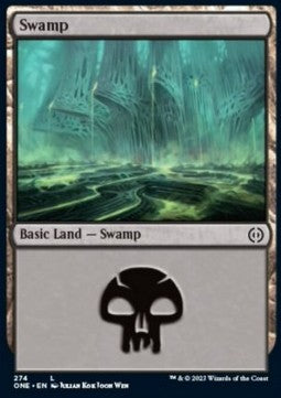 Swamp - Phyrexia: All Will Be One: Extras (Land) [XONE-274]
