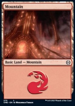 Mountain - Phyrexia: All Will Be One: Extras (Land) [XONE-275]