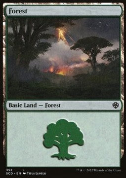 Forest (V.4) - Starter Commander Decks (Land) [SCD-352]