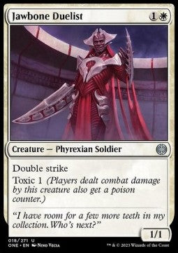 Jawbone Duelist - Phyrexia: All Will Be One (Uncommon) [ONE-18]