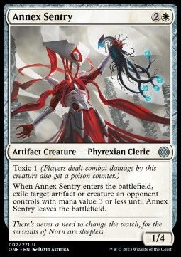 Annex Sentry - Phyrexia: All Will Be One (Uncommon) [ONE-2]