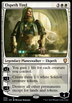 Elspeth Tirel - Commander: Phyrexia: All Will Be One (Mythic) [ONC-64]