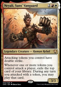 Neyali, Suns' Vanguard - Commander: Phyrexia: All Will Be One (Mythic) [ONC-2]