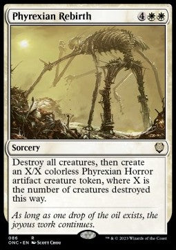 Phyrexian Rebirth - Commander: Phyrexia: All Will Be One (Rare) [ONC-86]