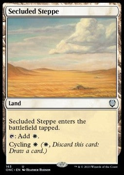 Secluded Steppe - Commander: Phyrexia: All Will Be One (Uncommon) [ONC-163]