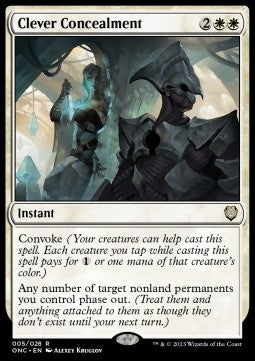 Clever Concealment - Commander: Phyrexia: All Will Be One (Rare) [ONC-5]