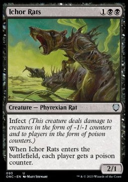 Ichor Rats - Commander: Phyrexia: All Will Be One (Uncommon) [ONC-93]