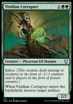 Viridian Corrupter - Commander: Phyrexia: All Will Be One (Uncommon) [ONC-113]