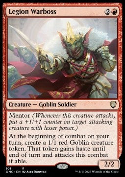 Legion Warboss - Commander: Phyrexia: All Will Be One (Rare) [ONC-101]