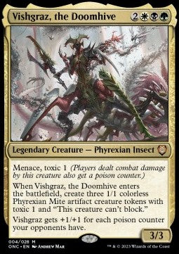 Vishgraz, the Doomhive - Commander: Phyrexia: All Will Be One (Mythic) [ONC-4]