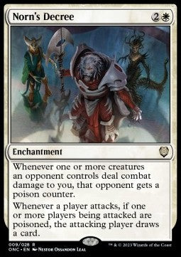 Norn's Decree - Commander: Phyrexia: All Will Be One (Rare) [ONC-9]