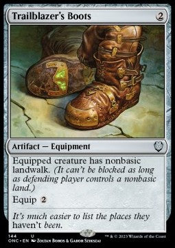 Trailblazer's Boots - Commander: Phyrexia: All Will Be One (Uncommon) [ONC-144]