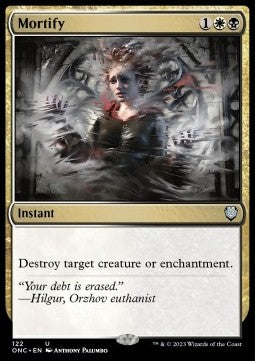 Mortify - Commander: Phyrexia: All Will Be One (Uncommon) [ONC-122]