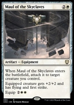 Maul of the Skyclaves - Commander: Phyrexia: All Will Be One (Rare) [ONC-80]