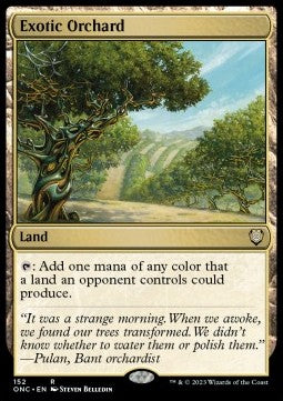 Exotic Orchard - Commander: Phyrexia: All Will Be One (Rare) [ONC-152]
