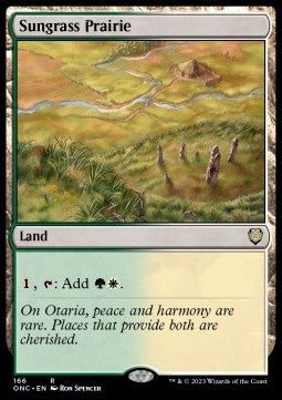 Sungrass Prairie - Commander: Phyrexia: All Will Be One (Rare) [ONC-166]