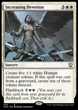 Increasing Devotion - Commander: Phyrexia: All Will Be One (Rare) [ONC-76]